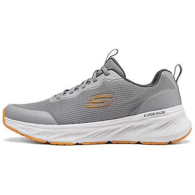 Sport Low Top Casual Running Shoes Men Sneakers Gray Orange 232835-GYOR