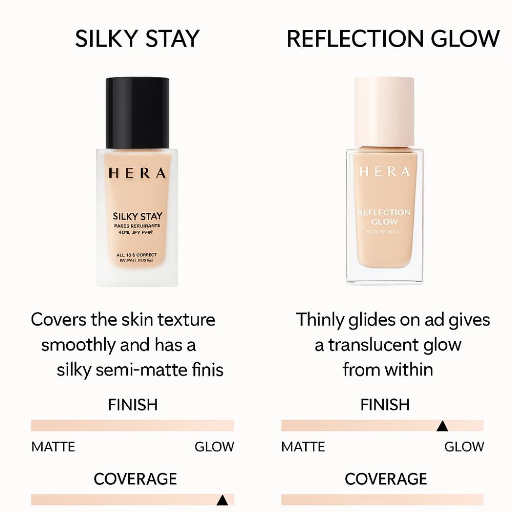 Hera REFLECTION SKIN GLOW FOUNDATION SPF15/PA++ 30g
