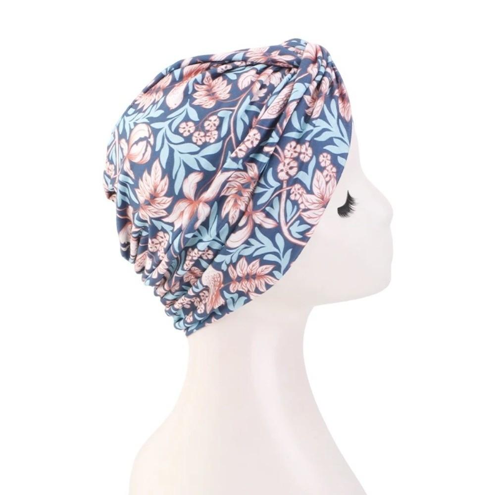 Breathable Hijab Scarf Elastic African Islamic Hair Loss Hat  Chemo Islamic Arab Cap Hat