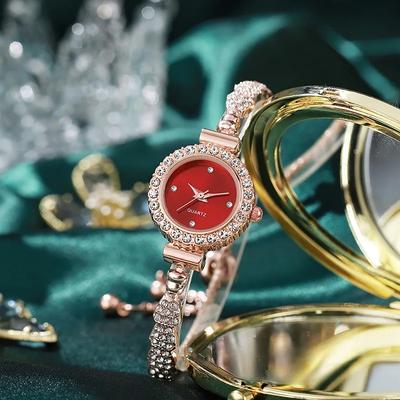 New Luxury Bracelet Women Watches Bracelets Diamond Watch Fashion Quartz Wristwatches for Free Shiping Montres Femmes