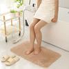 Tappetini da Bagno Lavabili Molto Venduti Microfibra Shaggy Antiscivolo Tappeto da Bagno Tappetino da Bagno
