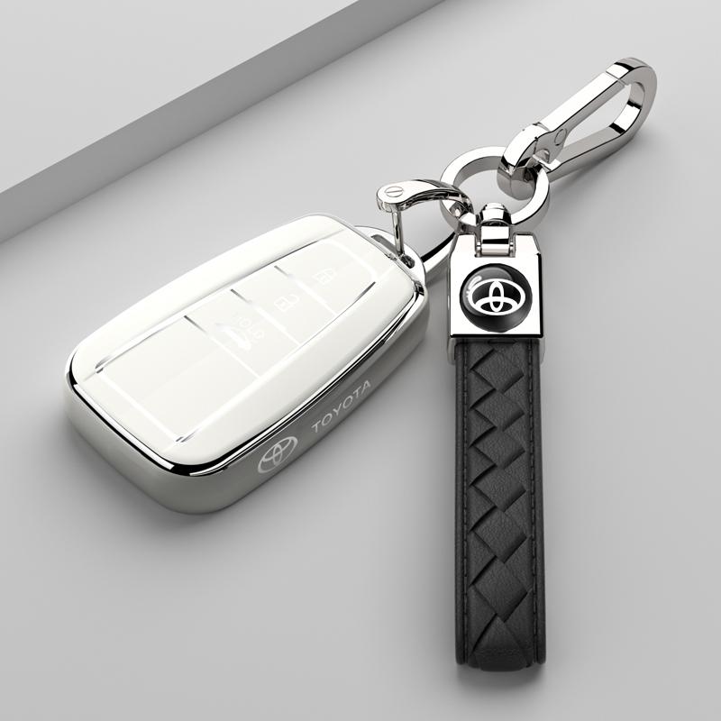 Fashion TPU Car Remote Key Case Cover Shell Fob For Toyota Corolla Prius VCBFDH5 Camry CHR C-HR RAV4 Altis Land Cruiser Prado Keyless