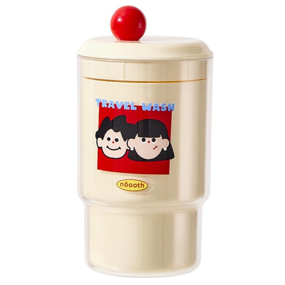 Portable Travel Toileting Set creative Rinsing Cup Toothbrush Storage Box  Outdoor Activities