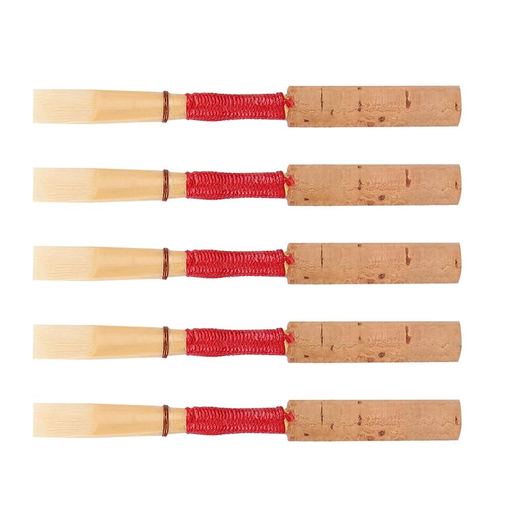 5 Handmade Medium-Strength Oboe Reeds, Perfect for Beginners, Lightweight, Portable, Easy Installation, Durable, and Easy To Use with Protective