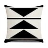 Home Furnishings Linen Cushion Covers Nordic Plaid Linen Cushion Covers Sofa Cushion Covers