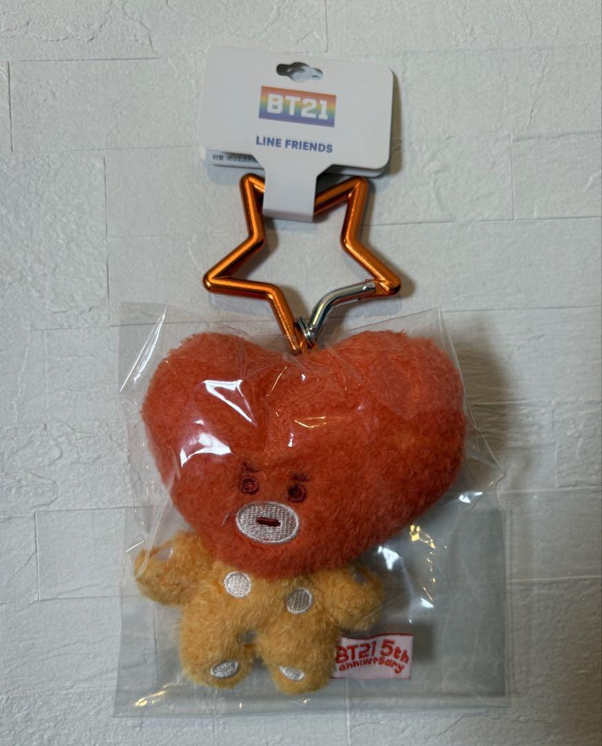 

[Б/У] BT21 Радужный цвет Маскот 5-я годовщина Оранжевый TATA