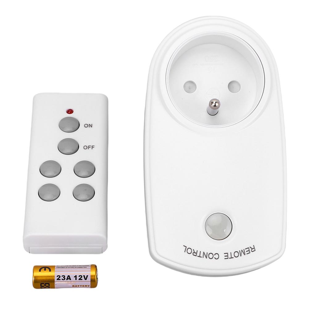 Remote Control Socket Energy Saving Wireless Remote Control Outlet for Home and Office