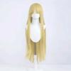 Vollperücke Gerader Pony Cosplay 5 Farben Langes Haar