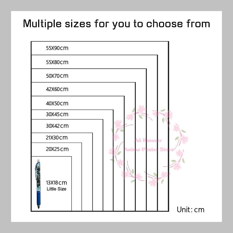 Anime B-Berserk Poster High Quality Print Home Decor Wall Art Mural Room Bar Decoration