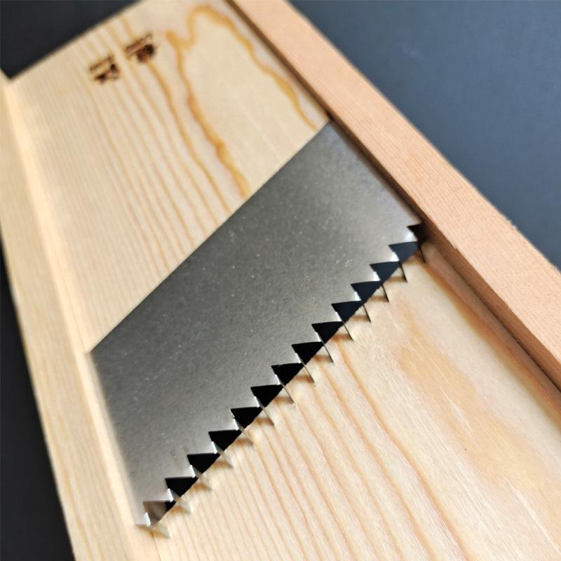 Wooden Vegetables Cutter,Adjustable Vegetable 3-7mm Slicer for Potato,Tomato and Onion Cabbage Shredder Chip Fruit Chopper
