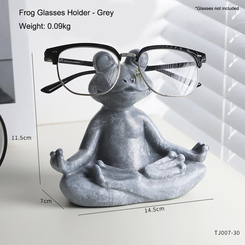 

Creative Frog Glasses Storage Rack Art Ornament Glasses Storage Holder Glasses Store Props Decoration Display Rack Gift