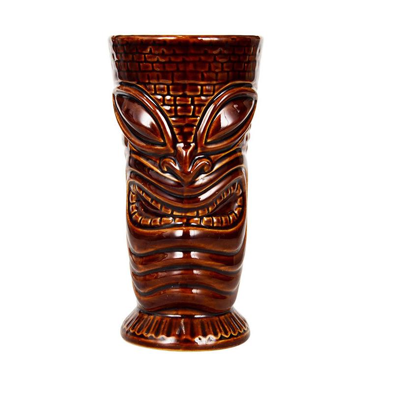 Tiki Cup Bar Hawaiian Cocktail Cup Party Tiki Cup Creative Ceramic Cup Beer Beverage Mugs Wine Mug Bar Tools Gift for Friends