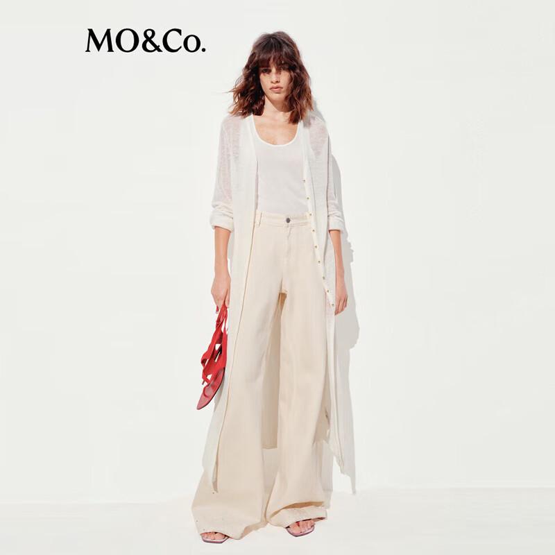 

MO&Co. Женский длинный вязаный кардиган с V-образным вырезом M