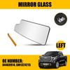 Left Lower Heated Mirror Glass Driver For - GMC Sierra 3500HD 2500HD
