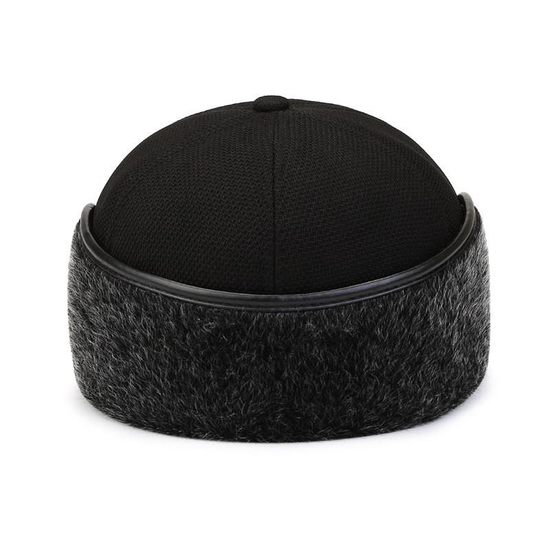 Winter Protection Ear Hat Middle Aged Elderly Made Warm Cotton Thickened Velvet