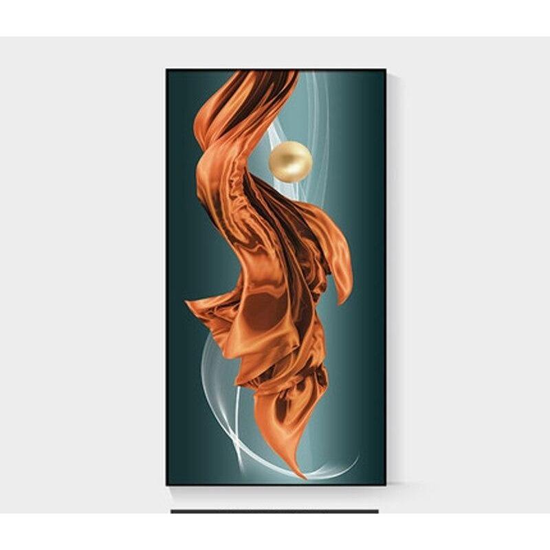 Home Decoration Light Luxury Style Abstract Geometric Porch Living Room Decoration Poster Painting Wall Art Picture