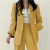 Fall Fashion Long Sleeve Blazer Mujer Pant Sets Blazers Women Casual Womens Two Piece Outfit Set Suits Outwear