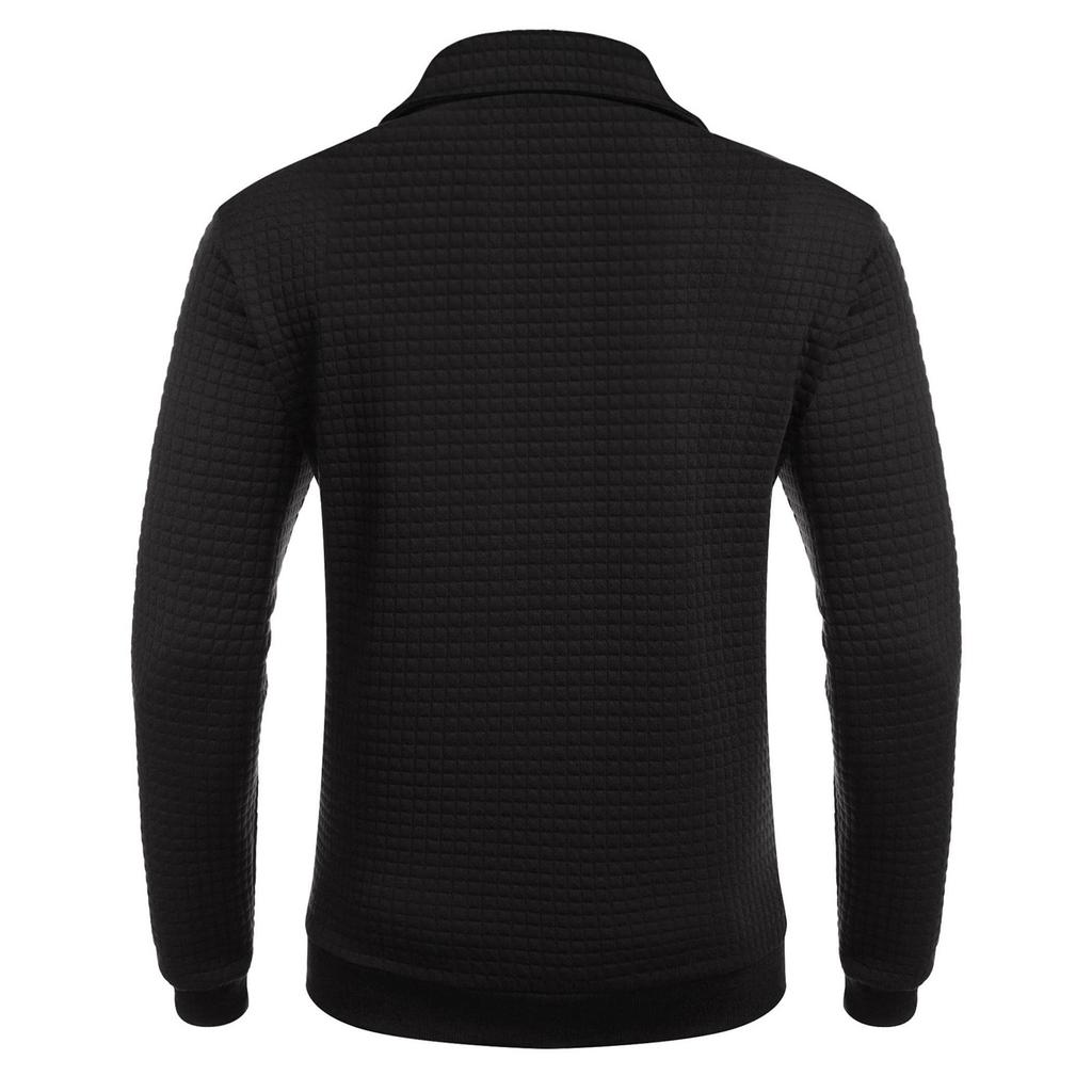 Men's Hooded Sweatshirt Full Zip Up Casual Jacket With Pockets Warm Winter Sports Outerwear