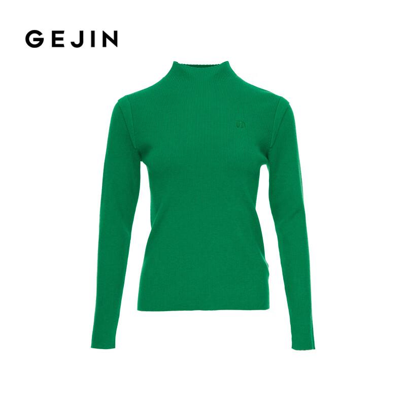 

Женский вязаный пуловер Gaojin с полувысоким воротником и длинными рукавами M