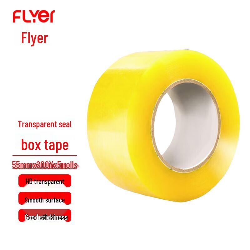 FLYER High-Quality Transparent Packing Tape