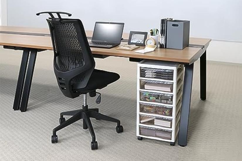 JEJ Astage Document 6 155335 Case, B4, Deep, Drawers, Ivory, "Apros"