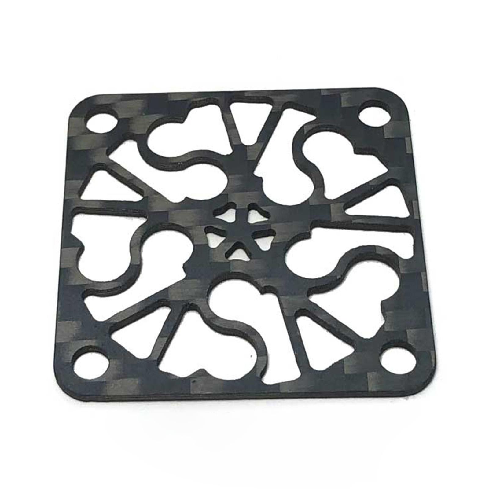 

Air Circulators Carbon Fiber Protective Plate Thermostability Cooling Fan Carbon Board Easy To Install for EZRUN MAX ESC RC Car
