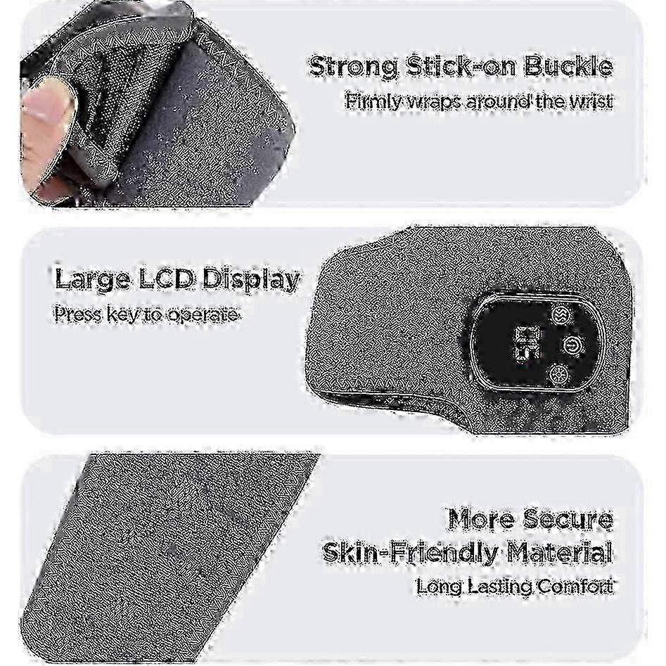 2X 2026 Emsense Foot Massager Wireless Portable Triple Method 3 Vibration Mode Heated Ankle Wrap For Home Office Travel_jmlz_gmzs