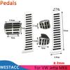 Car Pedals for Volkswagen VW Jetta MK6 LHD AT MT Parts Accelerator Gas Foot Brake Clutch Rest Pedal Cover Pad Kit