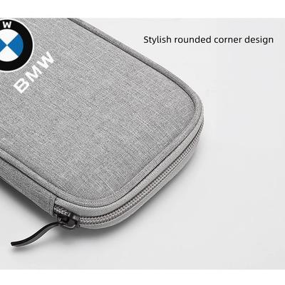 Car Sticker 2025 Hot Portable Storage Bag for Keys Car Driver's License Cable Gadget Card Pouch For E39 E46 E36 E53 E90 E60