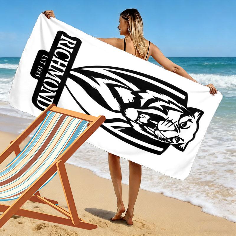 West Coast Pride Print Beach Towel, Large Soft Quick Dry Towel for Beach Camping Swimming