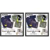 Hakuba [.co.jp Exclusive] HAKUBA TRG-01 Black Frame for T-Shirts and LP Records (AMZFWTRG-01BK) - Display Record Jackets (Approx. 310-315mm) with Unbr
