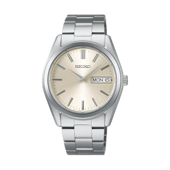 [Seiko Watch] SEIKO SELECTION SBTH007 Men s Watch Battery Operated Quartz Date/Day Calendar Equipped with Champagne Gold Dial S Series Stainless