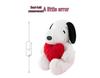 Cuscino Peluche Snoopy Fiore Cuore - Grande Regalo di Compleanno per Bambine