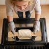 50PCS with Long Handle Sourdough Baking Parchment Paper Non-stick Cake Pan Liner  Air Fryer