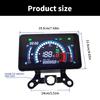 Waterproof Motorcycle Dashboard Odometer 12V Speed Measurement Instrument for CG125, ITALIKA EX125 FORZA125 FT125 Riders