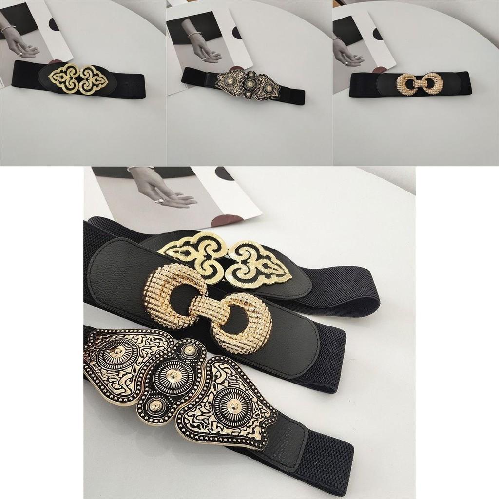 Ethnic Style Women's Decorative Waist Belt With Elegant Design For Retro Outfits