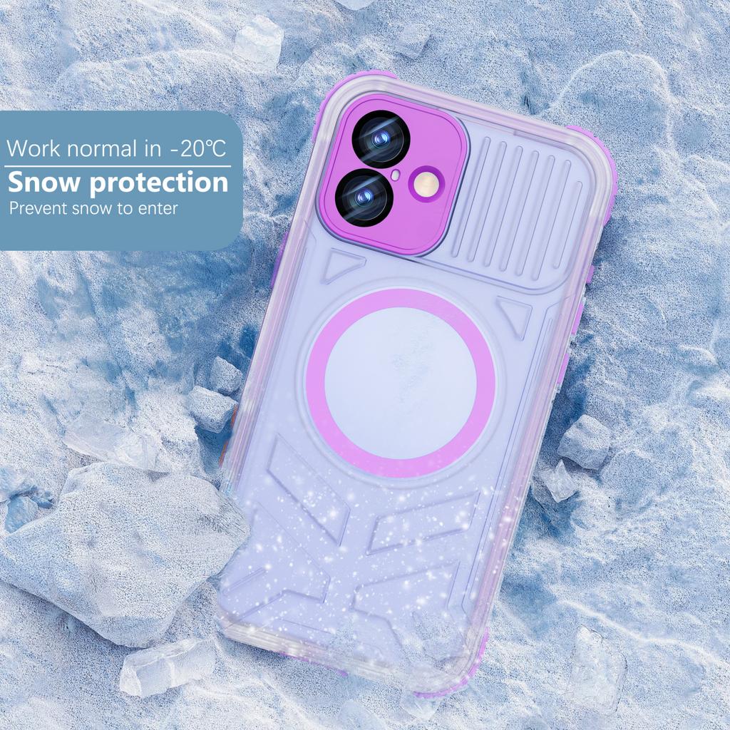 High End Design IP68 Waterproof Armour Case for Apple 16 Diving Swimming Underwater Using IPhone 16 Plus Full Cover Protection
