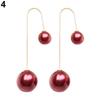 Women's Earrings Made of Metal Alloy with Artificial Pearls