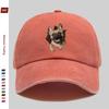 Pc Cute Dog PeekABoo Print Baseball Cap with Adorable Pet Design Sun Hat Hunting Decor Hat Adjustable Strap MultiColor Av