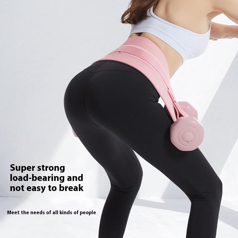 1Pc Dumbbell Exercise Belt Hip Thrust Weight-Bearing For Effective Glute Bridge Barbell Workout Waist Fitness Weight Training