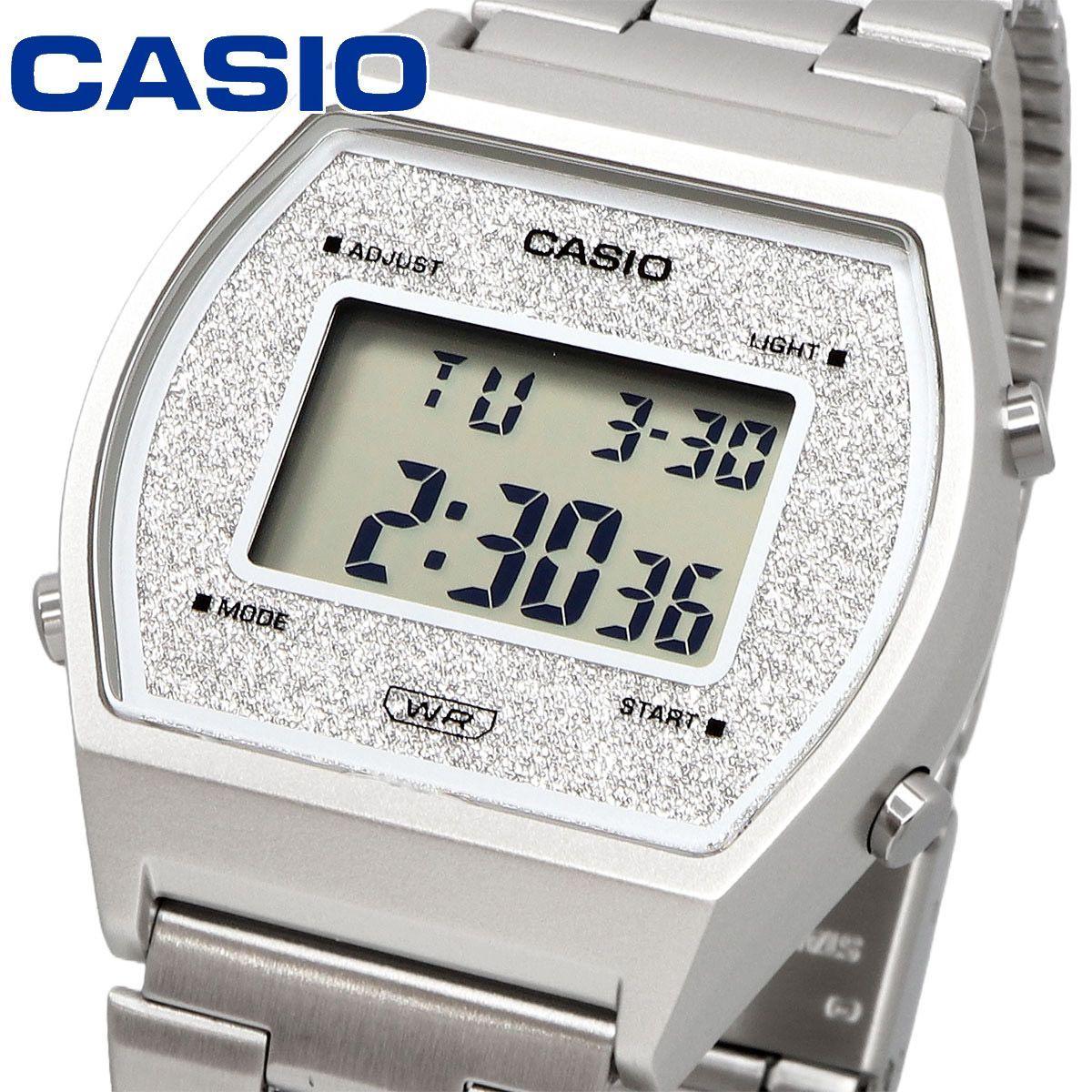 New Unused Watch CASIO Watch Cheap Casio Chipkashi Standard Unisex Glitter Face Quartz B640WDG-7 Silver Overseas Model [Parallel Import]
