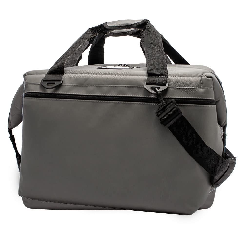 AO Coolers Cooler Bag 48 Pack Canvas Soft Cooler AO48CH Charcoal 45L Soft Cooler Bag Outdoor Large Capacity [AO Coolers] Approx. [Item]