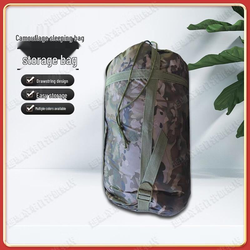 Camouflage Sleeping Bag Storage Bag