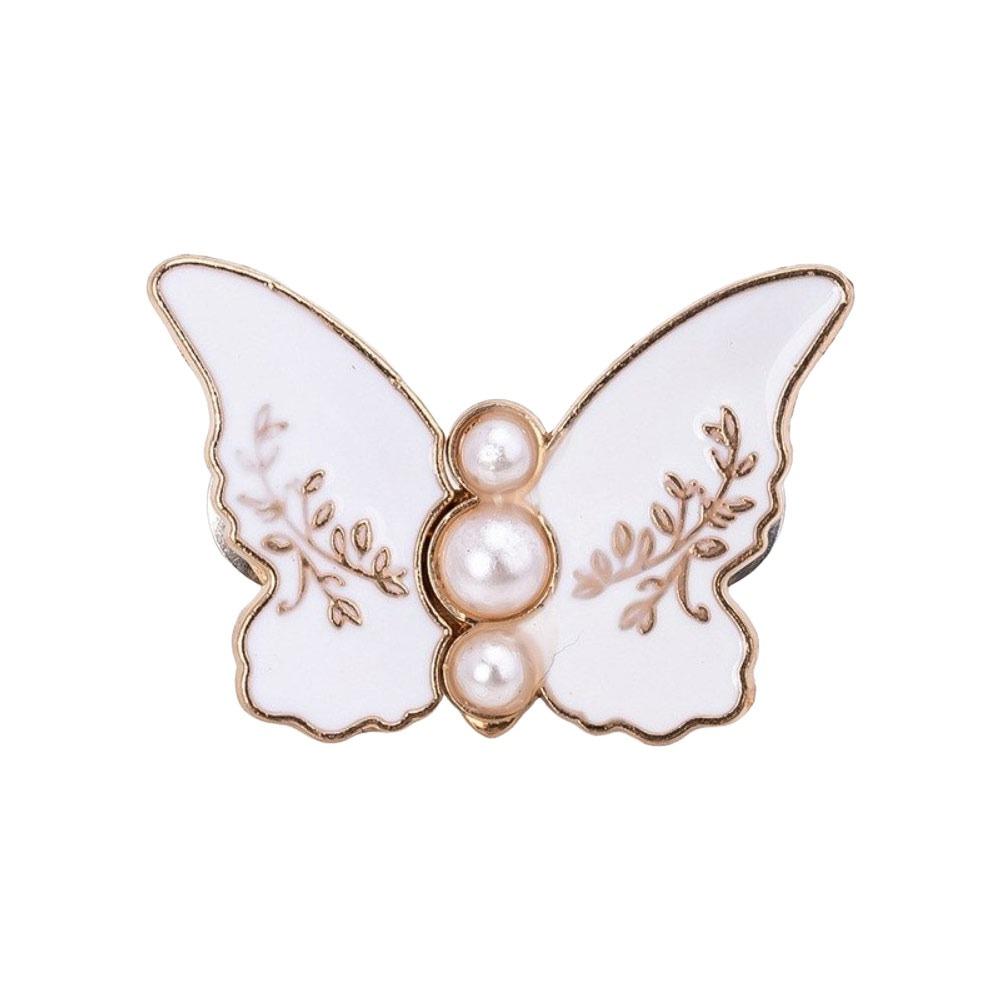 New Butterfly Shape Jeans Buttons Adjustable Waist Tightening Tool Pants Pins Fixed Waist Buckle Dress Decoration