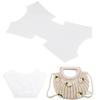 DIY Crafting Plastic Bag Mesh Grid Durable White Mesh Cloth Net Cover