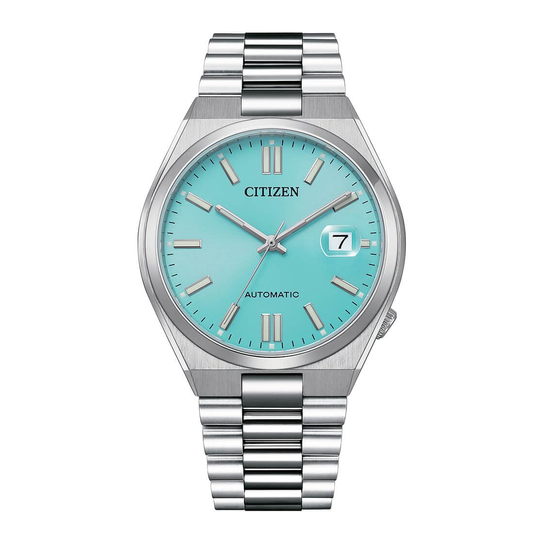

[Citizen] Чоловічий годинник CITIZEN TSUYOSA Collection AUTOMATIC з автоматичним механізмом NJ0151-88M, сапфірове скло, бірюзовий, синій, сріблястий