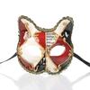 Mysterious Venetians Kitty Mask for Costume Parties and Stage Performances Mardi Gras Masquerades Cats Mask Accessory