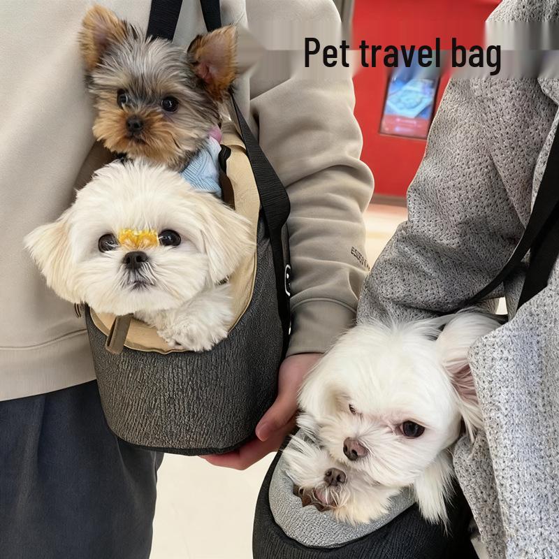 Atmungsaktive Hand- und Schulter-Haustier-Stressfreier Rucksack für Katzen und Hunde