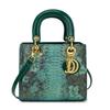 Snake-patterned Hand-held Princess Bag, Fashionable Single-shoulder Crossbody Bag, Trendy Women's Bag
