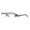 Photochromic Gray Half Frame Reading Glasses for Women +0 25 to +600 Diopters Presbyopia Hyperopia Business Sun Eyewear